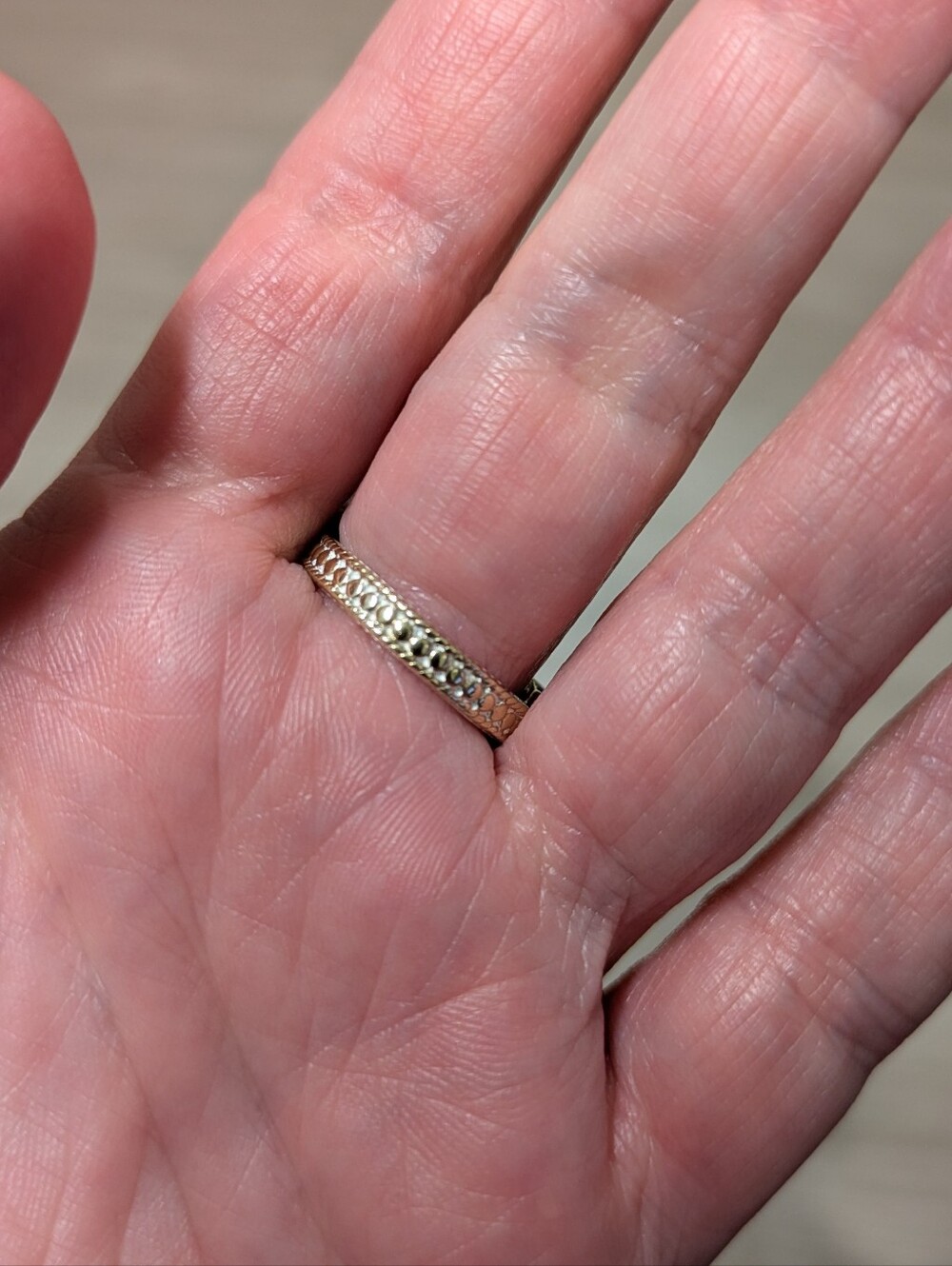 Anna Beck Turquoise Multi-Cushion Ring 18K Gold Plated - Picture 3 of 7